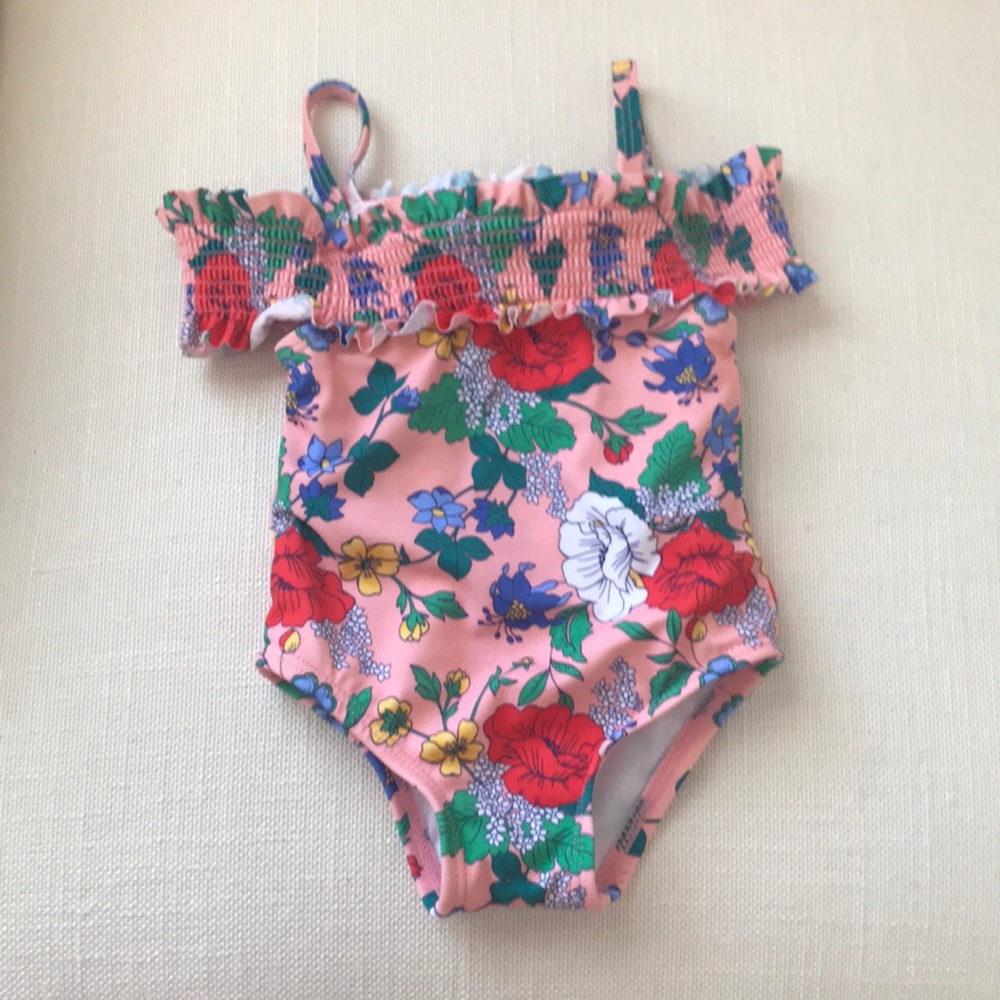 Janie and Jack bathing suit 3 to 6 month